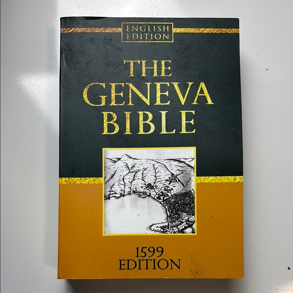 The Geneva Bible GNV Complete English 1599 Edition Paperback book - Picture 1 of 5